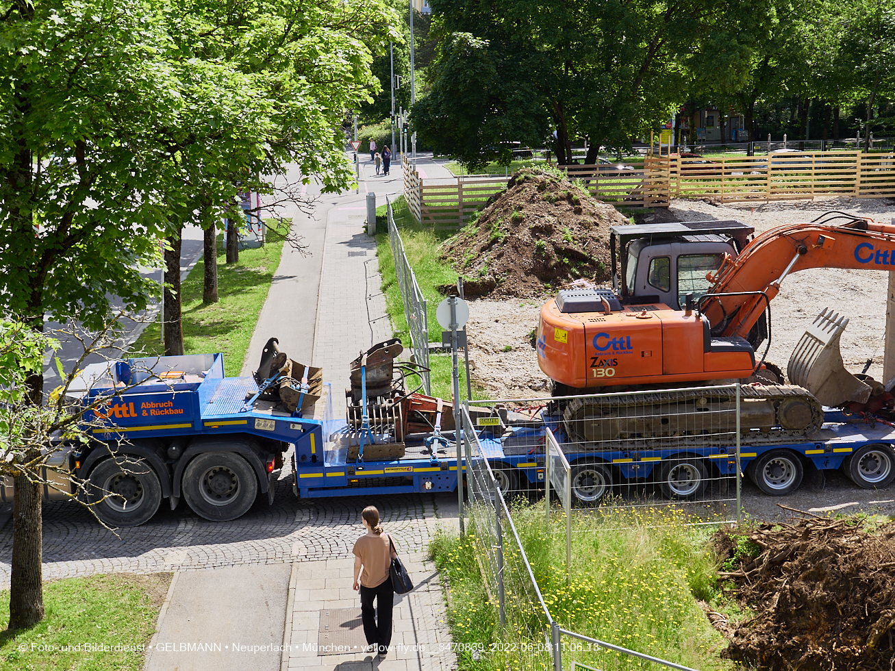 08.06.2022 - Baustelle zur Mütterberatung und Haus für Kinder